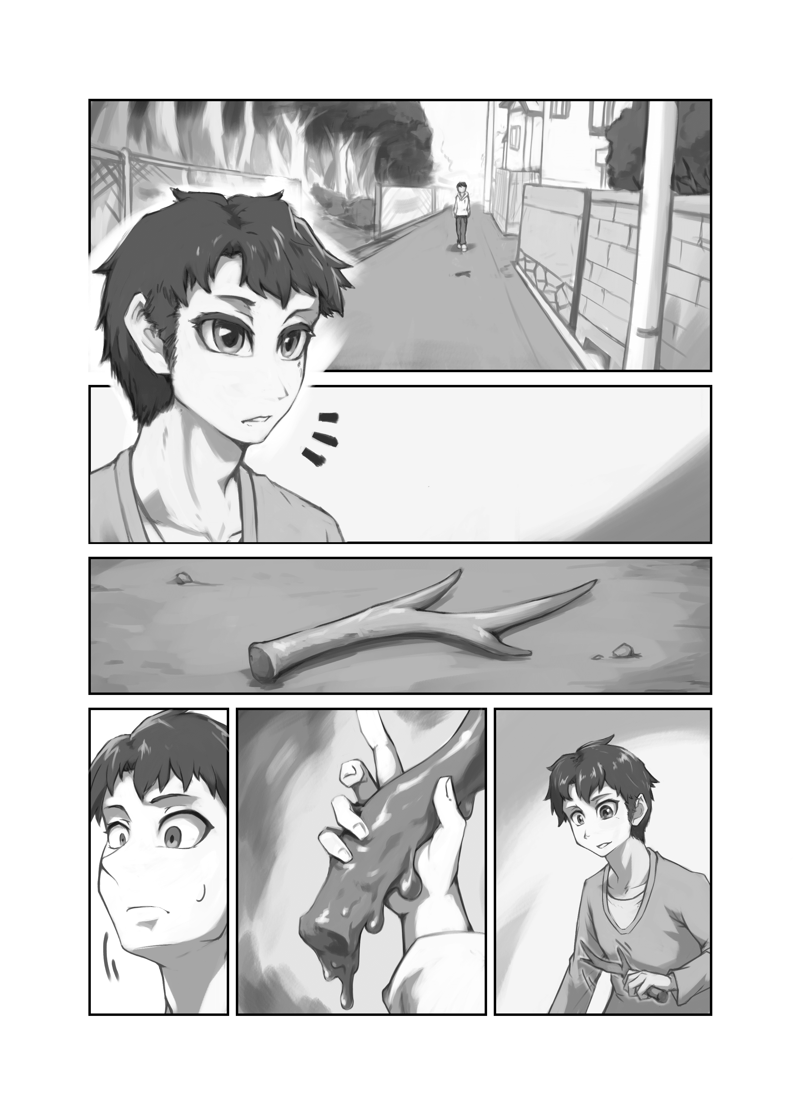 角の落とし物 1